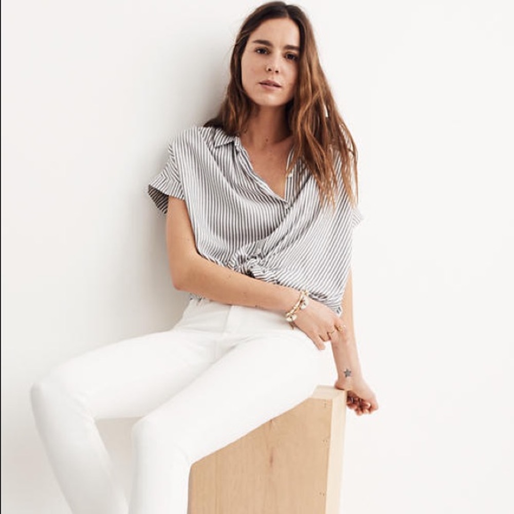 Madewell Central shirt in Gabriel stripe